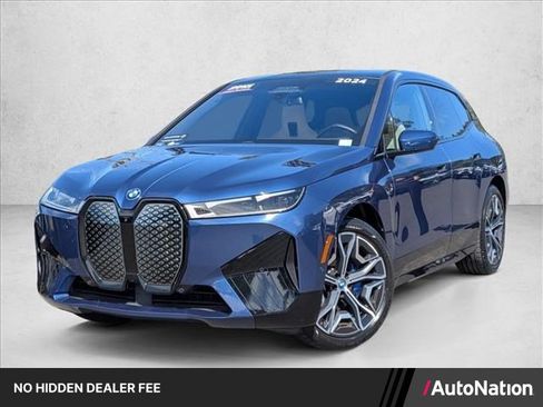 Certified 2024 BMW iX xDrive50 w/ Premium Package AWD/4WD image 1