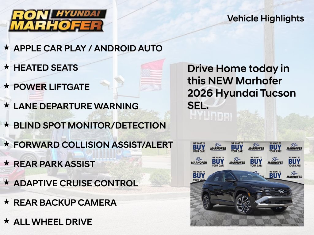 New 2026 Hyundai Tucson SEL Plus AWD/4WD image 15