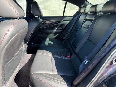 Used 2023 INFINITI Q50 Red Sport 400 w/ Black Opal Edition image 22