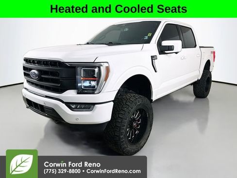 Certified 2022 Ford F150 Lariat w/ Equipment Group 502A High image 3