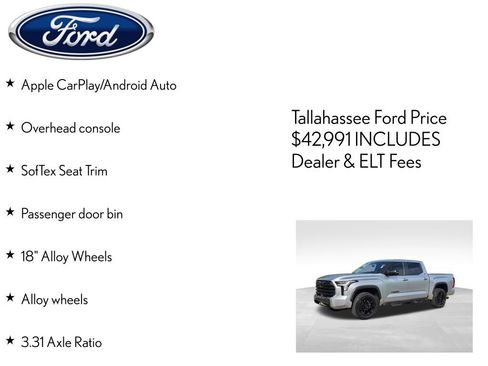 Used 2024 Toyota Tundra SR5 w/ SR5 Premium Package AWD/4WD image 9
