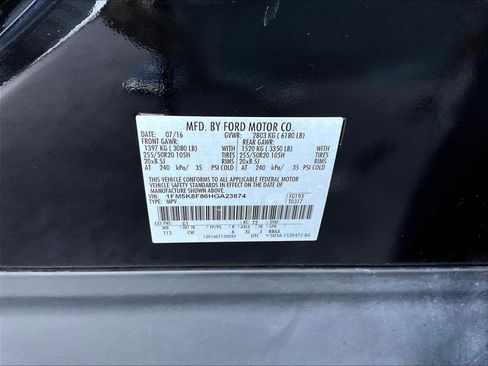 Used 2017 Ford Explorer Limited AWD/4WD image 19