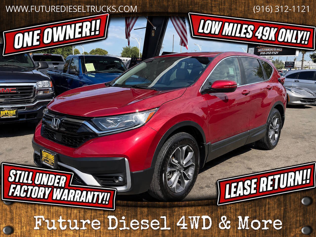 Used 2022 Honda CR-V EX image 1