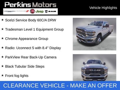 New 2026 RAM 3500 Tradesman w/ Chrome Appearance Group
