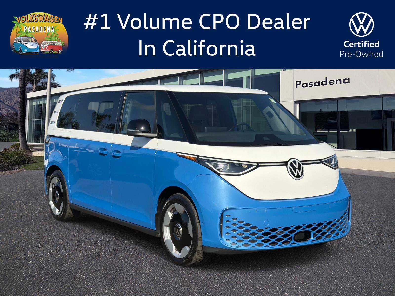 Certified 2025 Volkswagen ID. Buzz Pro S RWD image 1