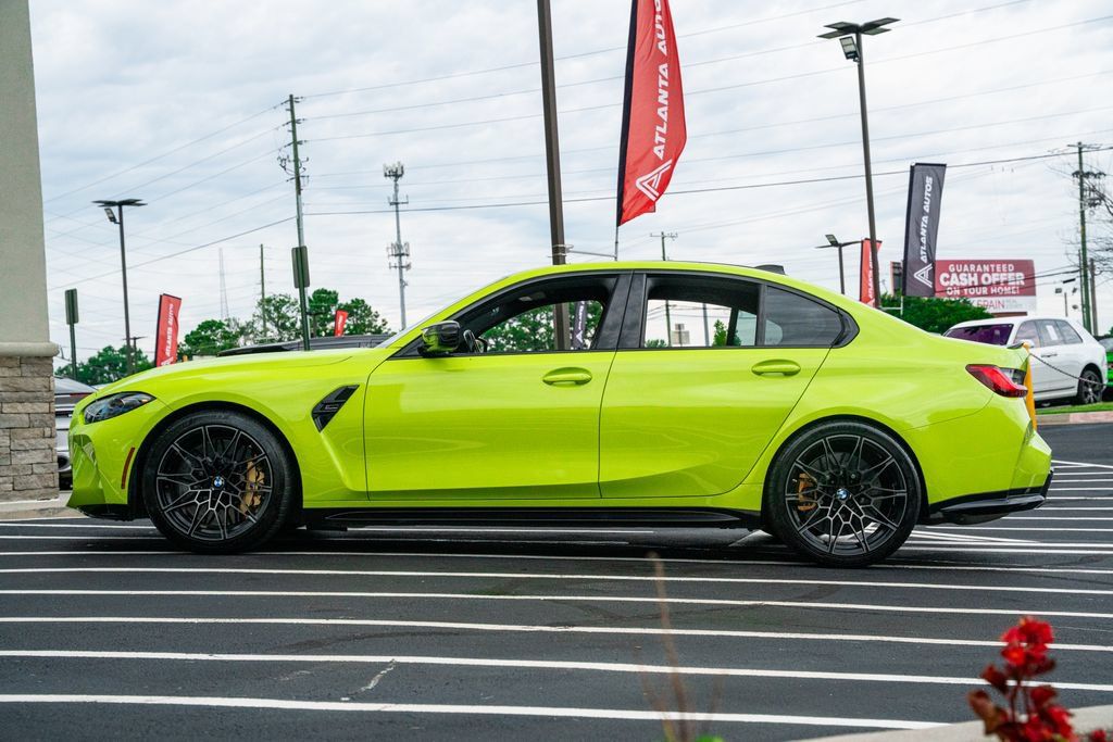 Used 2021 BMW M3 Competition w/ M Carbon Exterior Package RWD image 26