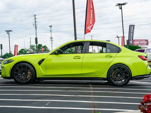 Used 2021 BMW M3 Competition w/ M Carbon Exterior Package RWD image 26