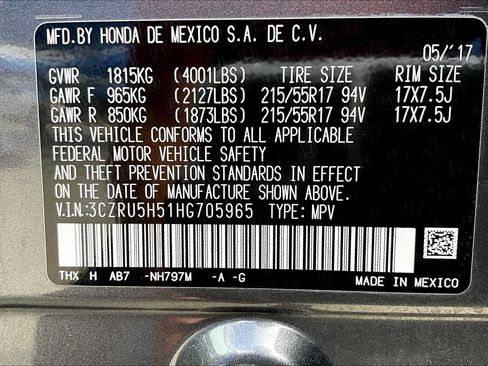 Used 2017 Honda HR-V EX image 33