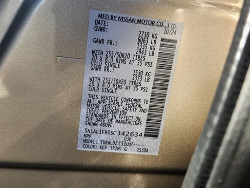 Certified 2025 INFINITI QX60 Luxe w/ Lighting Package (N94) image 21