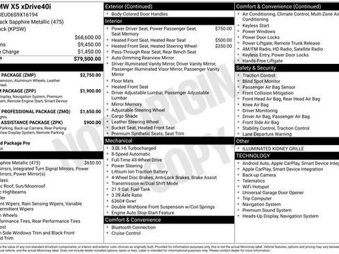 Used 2025 BMW X5 xDrive40i w/ M Sport Package image 2