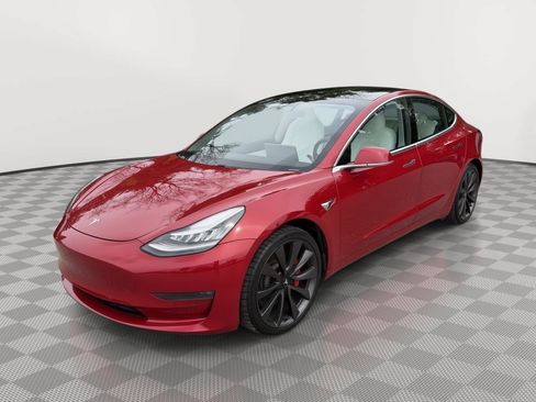 Used 2020 Tesla Model 3 Performance AWD/4WD image 3