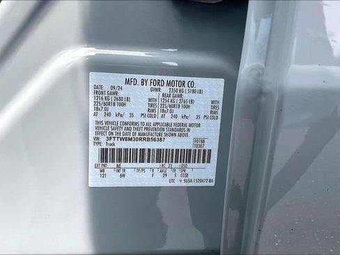Used 2024 Ford Maverick Lariat w/ Black Appearance Package FWD image 36