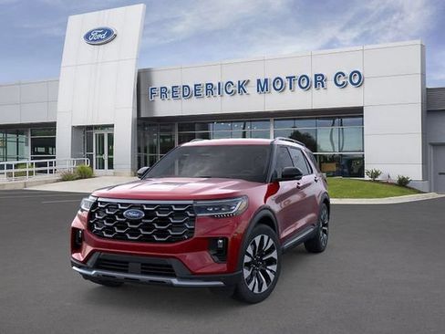 New 2026 Ford Explorer Platinum w/ LUX Leather Package AWD/4WD image 2
