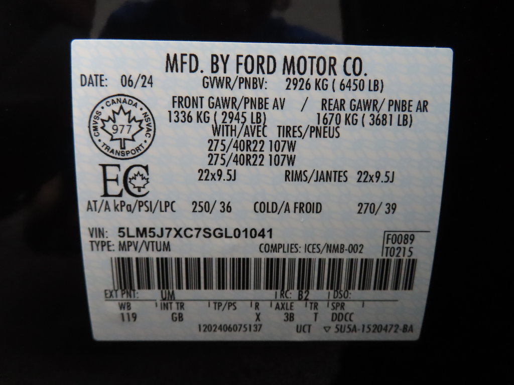 Used 2025 Lincoln Aviator Reserve w/ Equipment Group 201A AWD/4WD image 67
