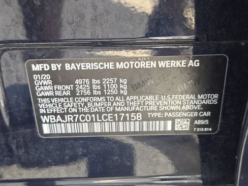 Used 2020 BMW 530i xDrive w/ Convenience Package AWD/4WD image 33