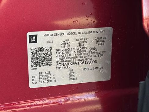 Used 2019 Chevrolet Equinox LT w/ Sun & Navigation Package image 28