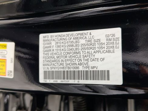 New 2026 Honda Pilot Elite image 15