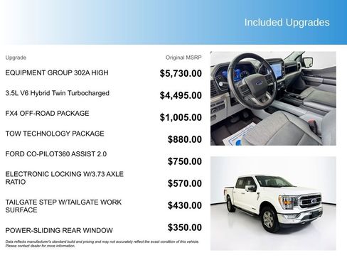 Used 2021 Ford F150 XLT w/ Equipment Group 302A High AWD/4WD image 5