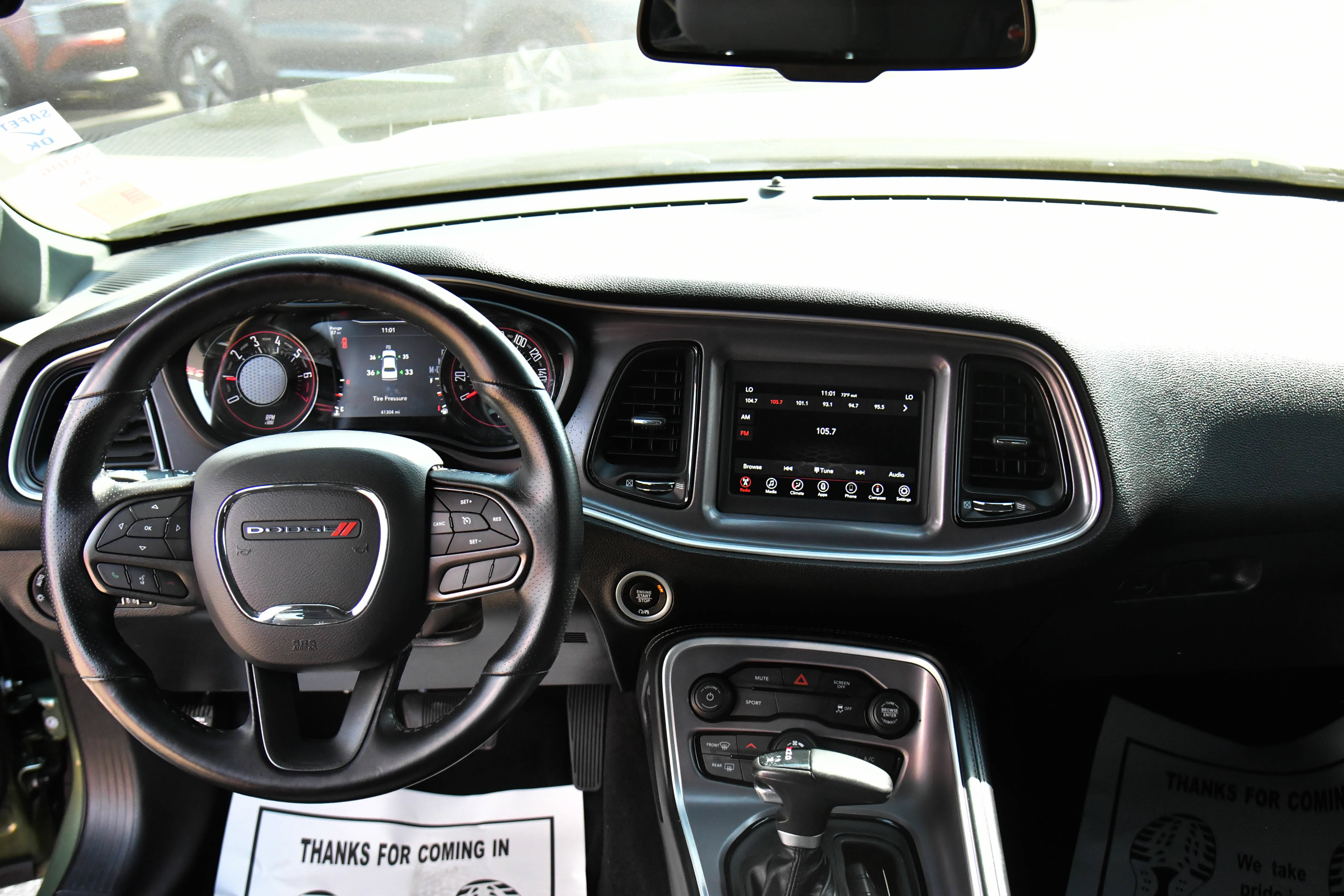 Used 2022 Dodge Challenger SXT w/ Blacktop Package RWD image 33