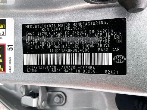 Used 2024 Toyota Camry LE w/ Cold Weather Package FWD image 29