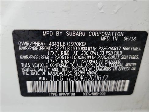 Used 2019 Subaru Crosstrek 2.0i Premium image 18