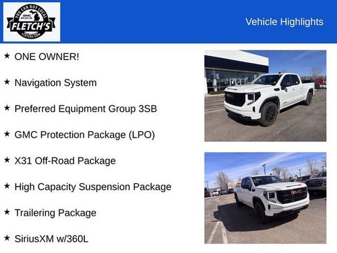 Used 2023 GMC Sierra 1500 Elevation w/ X31 Off-Road Package image 2