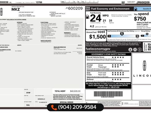 Used 2018 Lincoln MKZ Reserve image 29