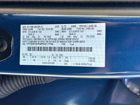 Used 2023 Ford F150 XLT w/ Equipment Group 302A High AWD/4WD image 41