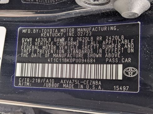 Used 2023 Toyota Camry LE AWD/4WD image 31