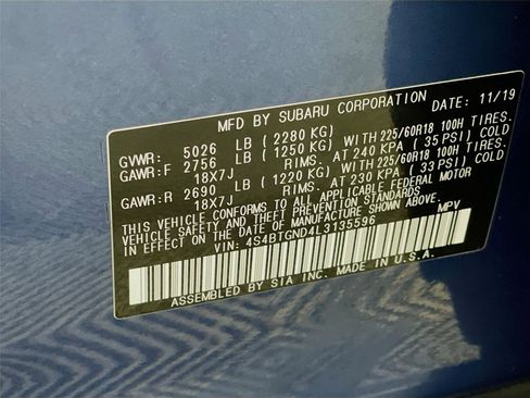 Used 2020 Subaru Outback Limited XT w/ Popular Package #2 image 38