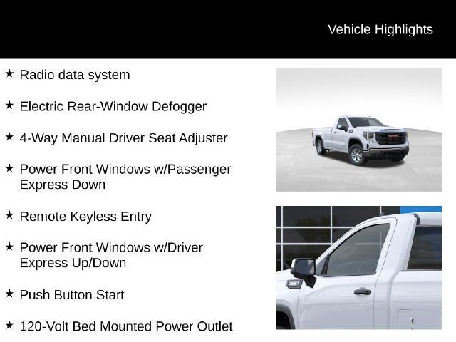Certified 2025 GMC Sierra 1500 Pro w/ Pro Value Package AWD/4WD image 16