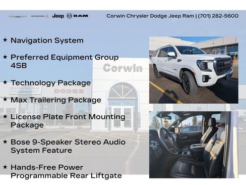 Used 2024 GMC Yukon XL AT4 w/ Technology Package image 15