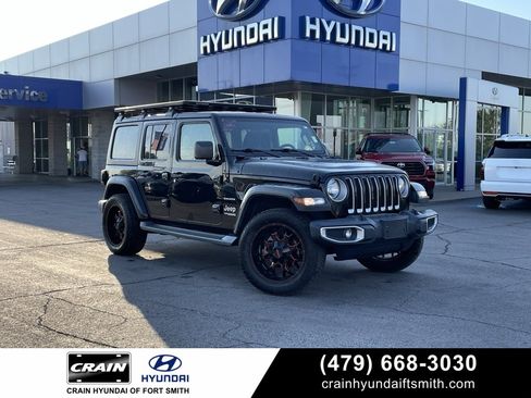 Used 2019 Jeep Wrangler Unlimited Sahara w/ Safety Group image 1