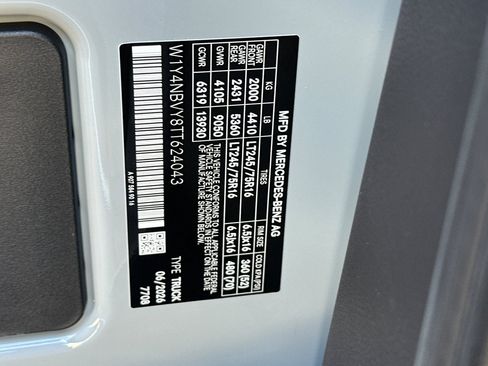 New 2026 Mercedes-Benz Sprinter 2500 image 28