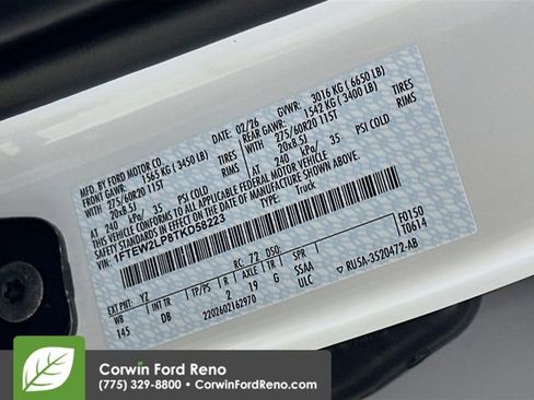 New 2026 Ford F150 STX w/ Equipment Group 200A image 33