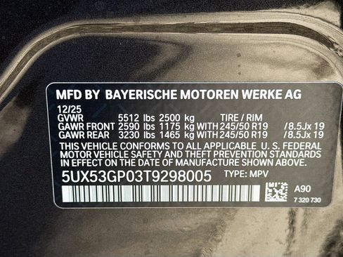 New 2026 BMW X3 xDrive30 w/ Convenience Package image 41