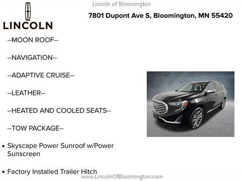 Used 2020 GMC Terrain Denali w/ Denali Premium Package AWD/4WD image 5