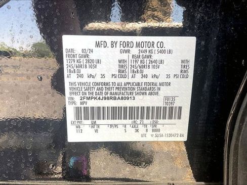 Certified 2024 Ford Edge SEL AWD/4WD image 27