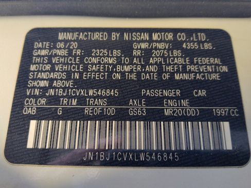 Used 2020 Nissan Rogue Sport SV w/ Technology Package FWD image 33