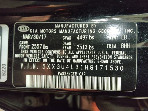 Used 2017 Kia Optima EX w/ Premium Package FWD image 33