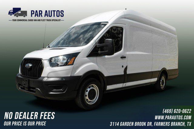 Used 2023 Ford Transit 350 148 High Roof Extended w/ Load Area Protection Package RWD image 1