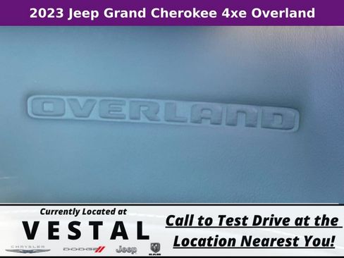 New 2023 Jeep Grand Cherokee Overland image 34