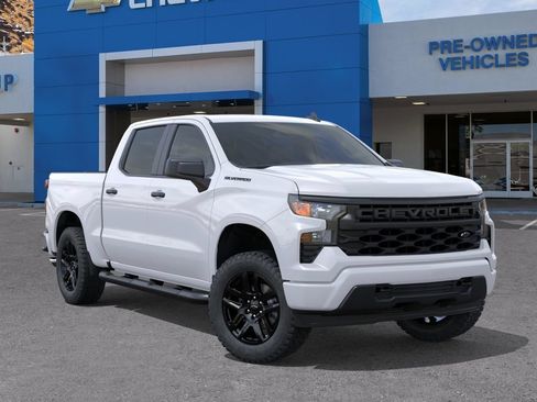 New 2026 Chevrolet Silverado 1500 Custom w/ Turbomax Blackout Package RWD image 7