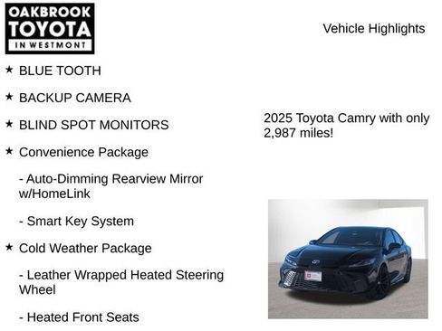 Certified 2025 Toyota Camry SE image 7