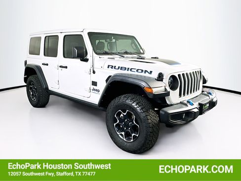 Used 2023 Jeep Wrangler Unlimited Rubicon 4xe w/ Cold Weather Group AWD/4WD image 1