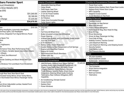 Certified 2023 Subaru Forester Sport image 33