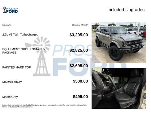 Used 2026 Ford Bronco Outer Banks AWD/4WD image 3