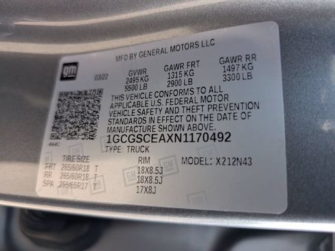 Used 2022 Chevrolet Colorado LT w/ Chrome Appearance Package RWD image 23