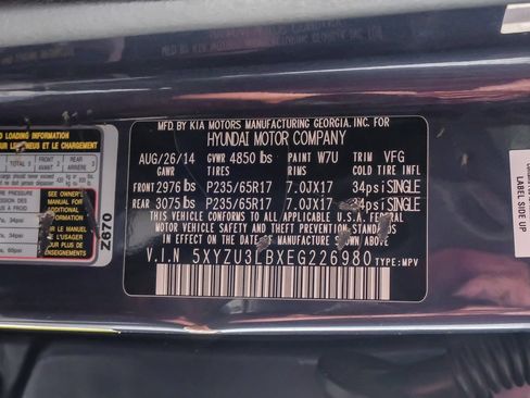Used 2014 Hyundai Santa Fe Sport w/ Popular Equipment Package 02 FWD image 63