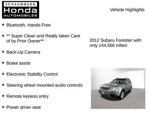 Used 2012 Subaru Forester 2.5X Limited AWD/4WD image 7